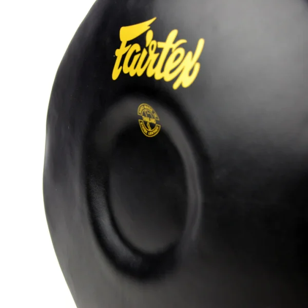 Fairtex Donut Pad Lkp4 Black 2 Fairtex Donut Pad LKP4 - Black in Black — front view