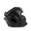 Fairtex Head Guard Head Gear HG3 - Black in Black — studio shot