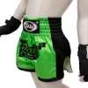 Fairtex Kids Muay Thai Shorts Siam Bsk2106 Green Black 1 Fairtex Kids Muay Thai Shorts Siam BSK2106 - Green/Black in Green/Black — logo close‑up