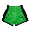 Fairtex Kids Muay Thai Shorts Siam Bsk2106 Green Black 3 Fairtex Kids Muay Thai Shorts Siam BSK2106 - Green/Black in Green/Black — back view