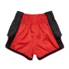 Fairtex Kids Muay Thai Shorts Silent Warrior Bsk2108 Red Black 3 Fairtex Kids Muay Thai Shorts Silent Warrior BSK2108 - Red/Black in Red/Black — on‑body look