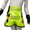 Fairtex Kids Muay Thai Shorts Sonar Bsk2105 Green Black 2 Fairtex Kids Muay Thai Shorts Sonar BSK2105 - Green/Black in Green/Black — front angle