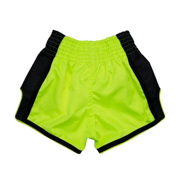 Fairtex Kids Muay Thai Shorts Sonar Bsk2105 Green Black 3 Fairtex Kids Muay Thai Shorts Sonar BSK2105 - Green/Black in Green/Black — three‑quarter angle
