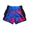 Fairtex Kids Muay Thai Shorts Summer Bsk2102 Blue Pink 3 Fairtex Kids Muay Thai Shorts Summer BSK2102 - Blue/Pink in Blue/Pink — waistband detail