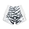 Fairtex Kids Muay Thai Shorts Tiger Bsk2103 White 3 Fairtex Kids Muay Thai Shorts Tiger BSK2103 - White in White — waistband detail
