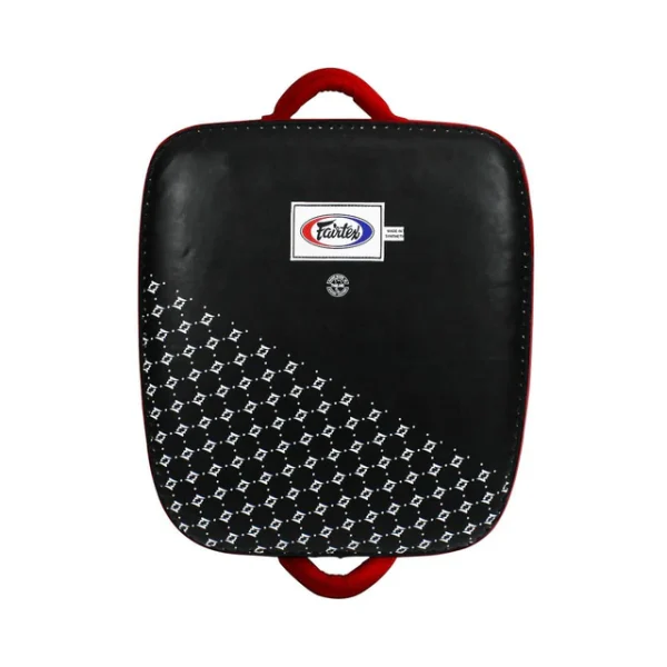 Fairtex Leg Kick Pad LKP1 - Black in Black — on‑body look