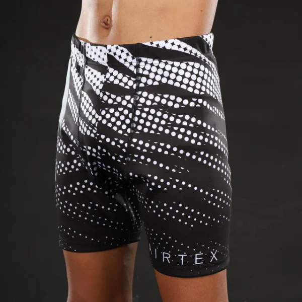 Fairtex Mens Vale Tudo Shorts Cp10 Black White 1 Fairtex Men’s Vale Tudo Shorts CP10 - Black/White in Black/White — folded layout