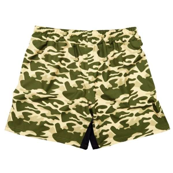 Fairtex MMA Board Shorts Sandy AB15 - Camo in Camo — three‑quarter angle