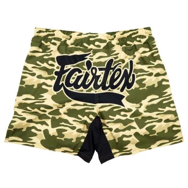 Fairtex MMA Board Shorts Sandy AB15 - Camo in Camo — front angle