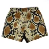 Fairtex MMA Board Shorts Snake Diamond Shell AB19 - Sand/Black in Sand/Black — folded layout