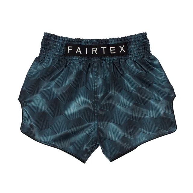 Fairtex Stealth Muay Thai Shorts in Blue - product image
