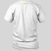 MFS-FIGHT-TEE-WHITE-GOLD-BACK MFS BJJ T-Shirt Essential - White/Gold in White/Gold — back view