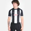 Progress Ranked Rash Guard 2025 - Black in Black — flat lay