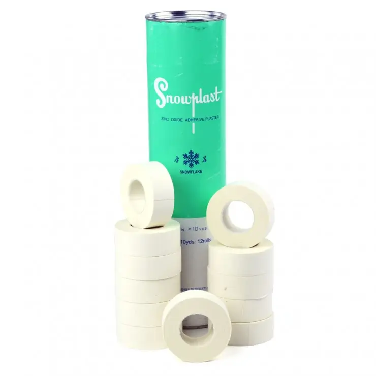 PS1 Snowplast Zinc Oxide Boxing Tape (Tube of 12) PS1 Snowplast Zinc Oxide Boxing Tape (Tube of 12) product image