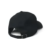 Rival Corpo Cap Cotton - Black in Black — rear print
