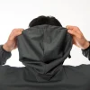 Rival Flexdrip Lite Sauna Suit Grey 3 Rival Flexdrip Lite Sauna Suit - Grey in Grey — back view