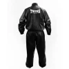 Twins Special Classic Vinyl Sweat Suit VSS1 - Black in Black — flat lay