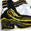 Twins Special Dragon Muay Thai Shorts Tbs49 Dr Black White Gold 4 Twins Special Dragon Muay Thai Shorts TBS49-DR - Black/White/Gold in Black/White/Gold — folded layout