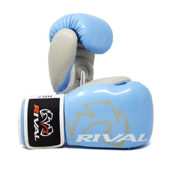 Rival RB7 Fitness Plus Bag Gloves in Baby Blue/Grey - product image