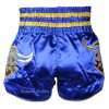 Twins Special Traditional Dragon Muay Thai Shorts TWS-152 - Blue/Gold in Blue/Gold — on‑body look