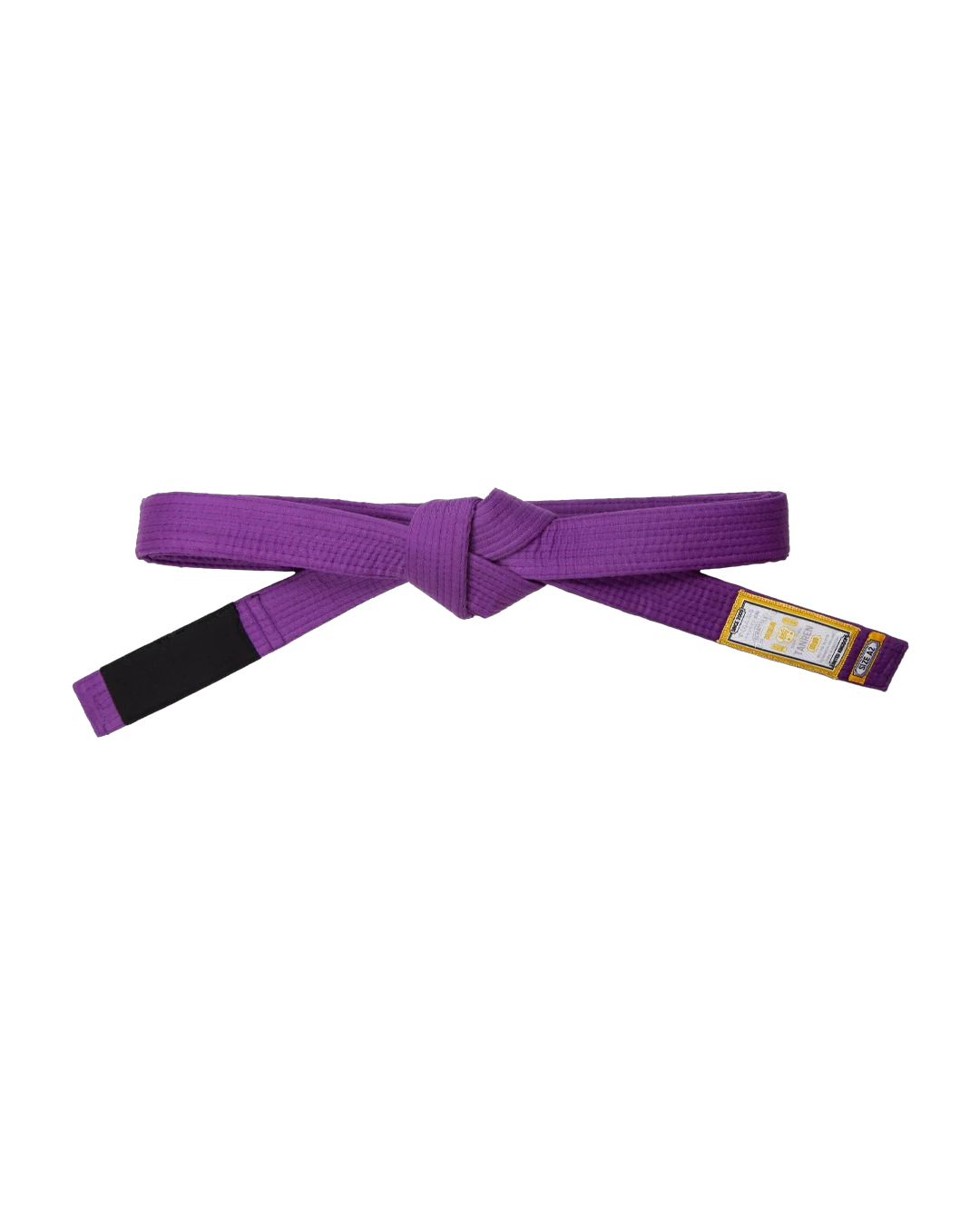 BJJBELTV4PRPL An image of a Purple Womens BJJ belt