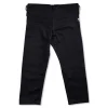 Tatami Basic Gi Pants - Black in Black — waistband detail