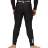 Tatami Nova Kids Spats - Black in Black — on‑body look