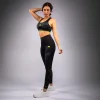 Venum Womens Training Camp 4 0 Leggings Black 1 Venum Women's Training Camp 4.0 Leggings - Black in Black — rear print