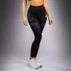 Venum Womens Training Camp 4 0 Leggings Black 3 Venum Women's Training Camp 4.0 Leggings - Black in Black — side profile