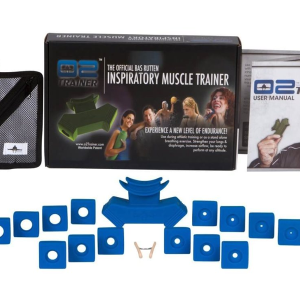 Bas Rutten O2 Trainer respiratory training device for improved breathing and endurance. Overall Restiance Training