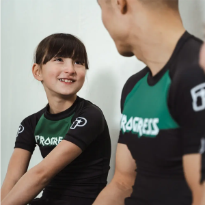 Progress Bengal rash guard available in kids and adult sizes for BJJ and no-gi.