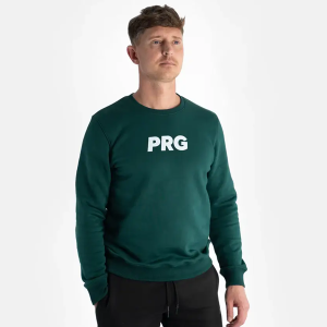 Model wearing Progress Sweatshirt for casual or Fightwear