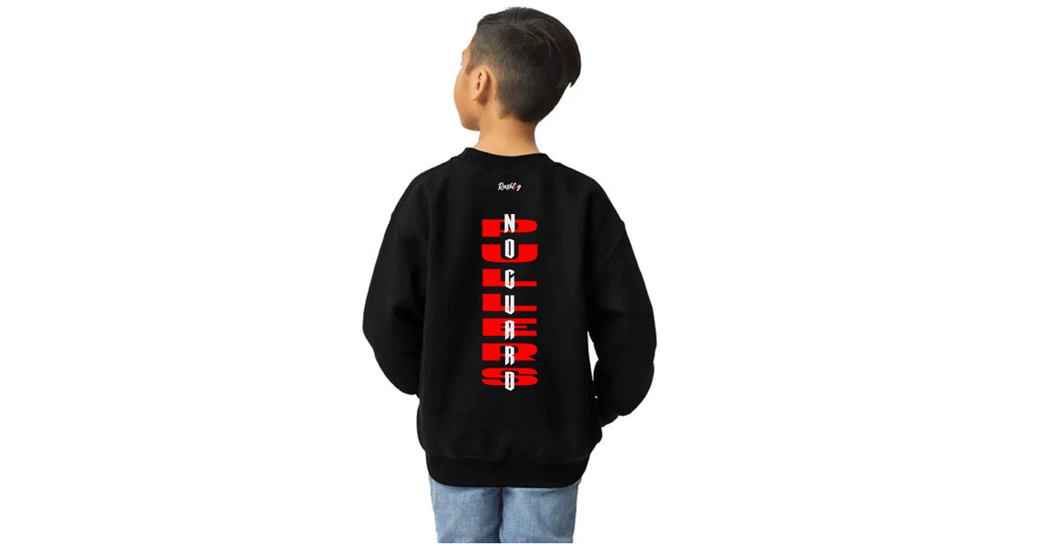 Rashtag kids NGP sweatshirt for BJJ, MMA and combat sports lifestyle wear.