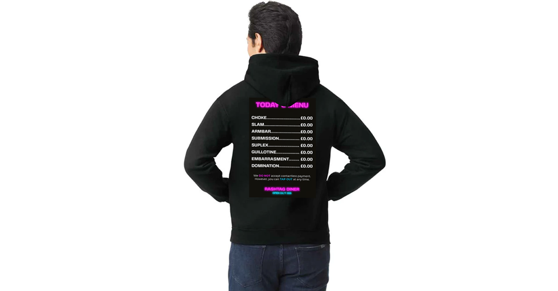 Rashtag Open Mat Hoodie Rashtag Open Mat Hoodies, whats on todays menu
