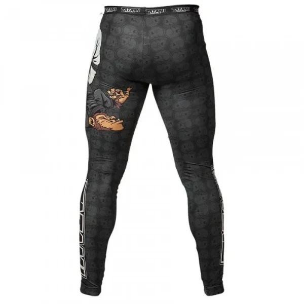 Tatami Fightwear Thinker Monkey Spats Black 1 Tatami Fightwear Thinker Monkey Spats Black