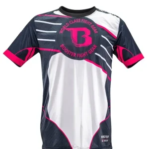Booster Aerodry Force Muay Thai T-Shirt in Black/Pink - product image