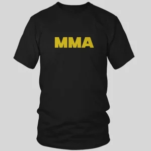 MFS Kids MMA Mixed Martial Arts Essential T-Shirt Black/Gold MFS Kids MMA Mixed Martial Arts Essential T-Shirt in Black/Gold - product image