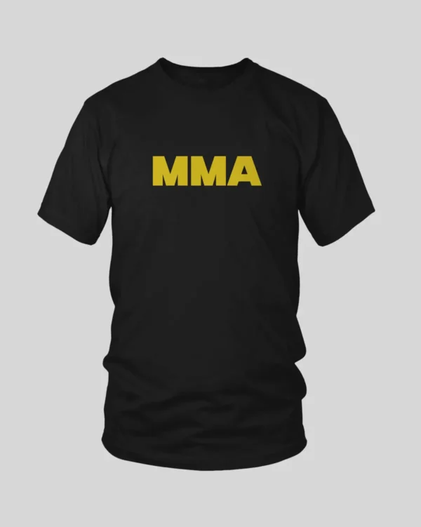 MFS Kids MMA Mixed Martial Arts Essential T-Shirt in Black/Gold - product image