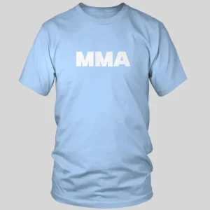 MFS MMA Mixed Martial Arts Essential T-Shirt Baby Blue MFS MMA Mixed Martial Arts Essential T-Shirt in Baby Blue - product image