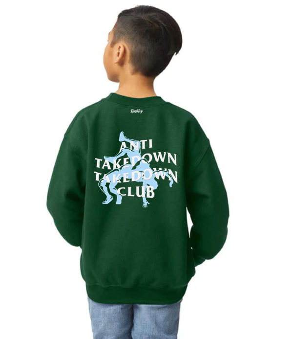 Rashtag Anti-Takedown Takedown Club Kids Sweatshirt product image