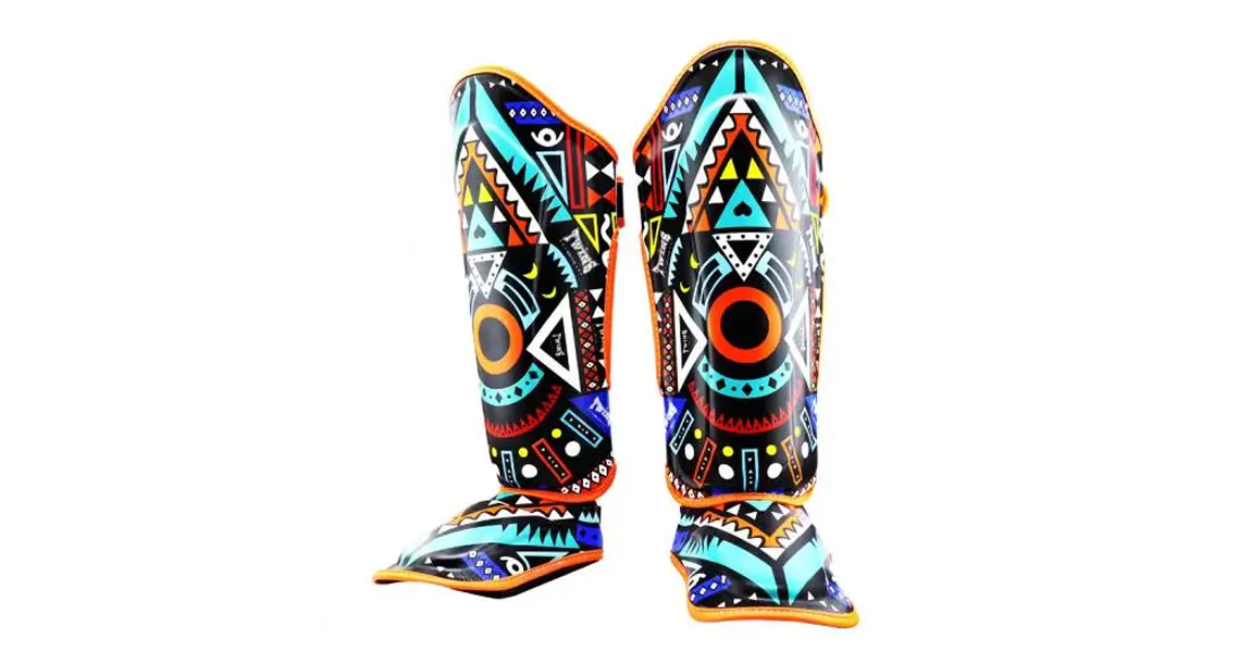 Twins Shin Guards Twins Special Shin Guards SGL10 Double Padded Leather