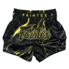 Fairtex BS1947 Marble Muay Thai Shorts front view lightweight satin
