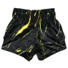 Fairtex BS1947 Marble Muay Thai Shorts back view training waistband