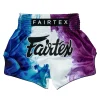bs1950-fairtex-white-tech-house-muaythai-shorts Fairtex BS1950 Tech House Muay Thai Shorts White front view satin fight shorts