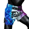 bs1950-fairtex-white-tech-house-muaythai-shorts-4 Angled model wearing Fairtex BS1950 Tech House Muay Thai Shorts White