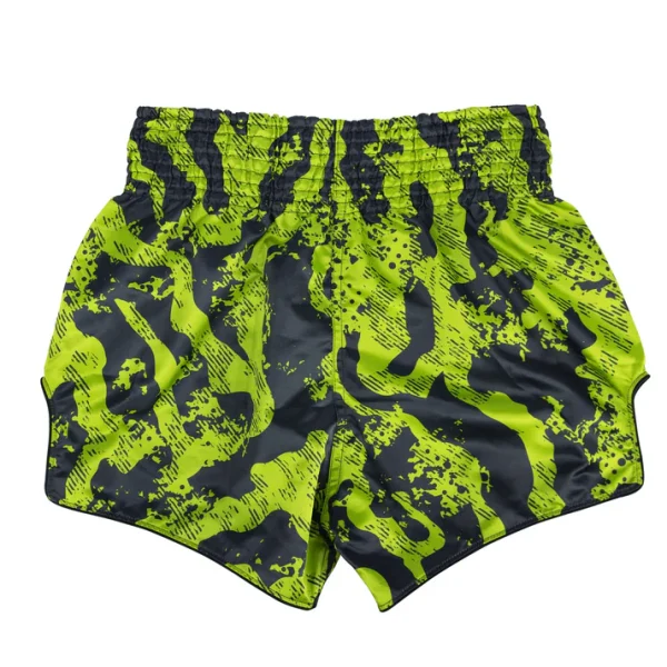 Fairtex BS1955 Raptor Muay Thai Shorts back view waistband