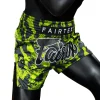 Angled model wearing Fairtex BS1955 Raptor Muay Thai Shorts