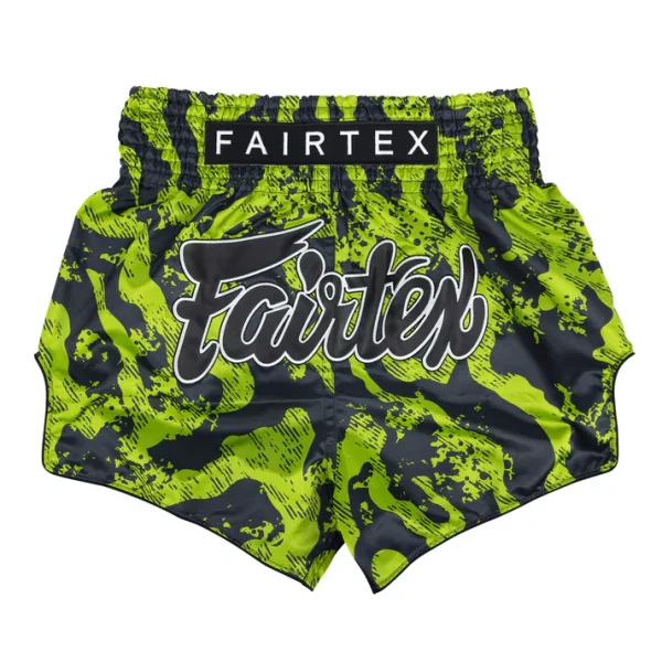 Fairtex BS1955 Raptor Muay Thai Shorts front view aggressive design