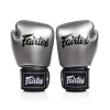 Fairtex BGV1C-PLUS Microfibre Gunmetal gloves front pair view