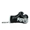 Fairtex KC1 Boxing Glove Keyring Black side view miniature glove